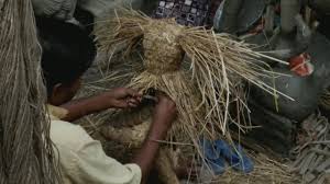 Mrit shilpi  pratima shilpi clay idol artist Mr. Ranjit Hat in Kundughat